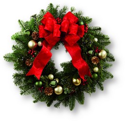 Winter Wonders Wreath -A local Pittsburgh florist for flowers in Pittsburgh. PA
